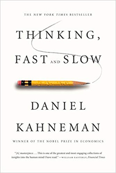 Capa do livro Thinking, Fast and Slow
