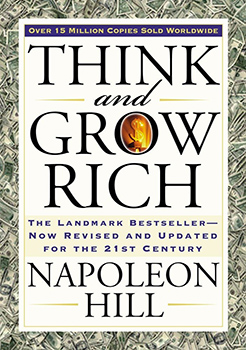 Capa do livro Think and Grow Rich