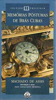 Capa do livro Memórias Póstumas de Brás Cubas