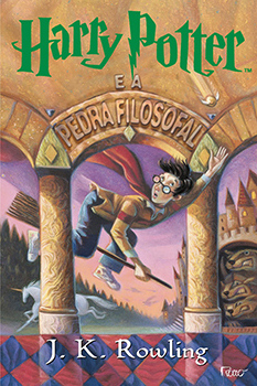 Capa do livro Harry Potter e a Pedra Filosofal