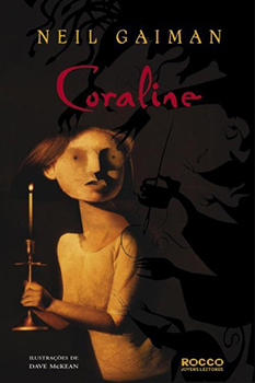 Capa do livro Coraline