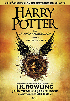 Capa do livro Harry Potter e a Criança Amaldiçoada