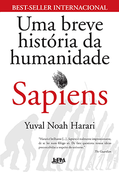 Capa do livro Sapiens