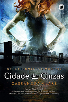 Capa do livro Cidade das Cinzas