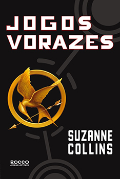 Capa do livro Jogos Vorazes