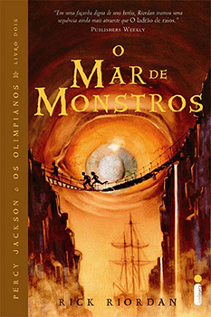 Capa do livro O Mar de Monstros