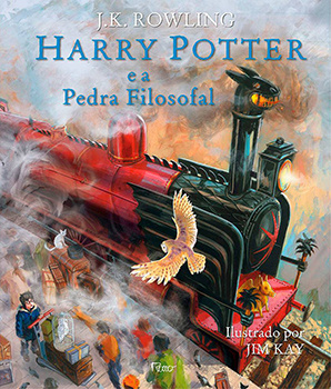 Capa do livro Harry Potter e a Pedra Filosofal