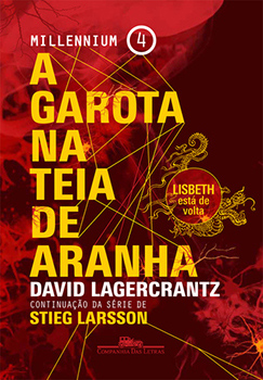 Capa do livro A Garota na Teia de Aranha