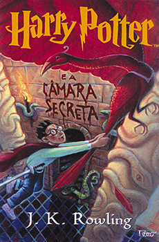Capa do livro Harry Potter e a Câmara Secreta