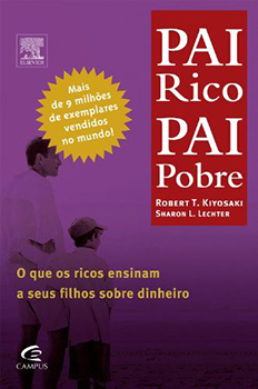 Capa do livro Pai Rico, Pai Pobre